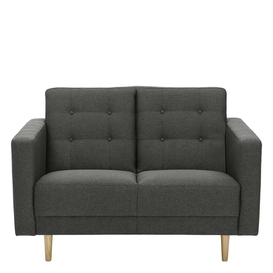 Outlet Wohnen Zweier Couch mit Federkern - Durai