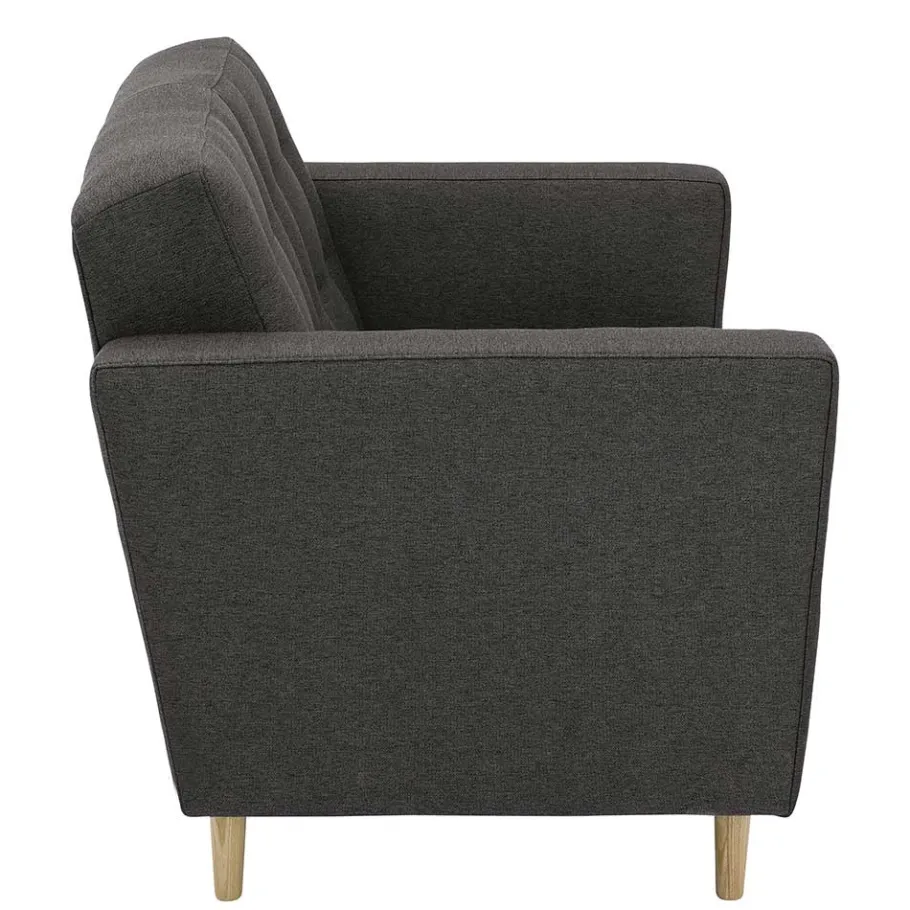 Outlet Wohnen Zweier Couch mit Federkern - Durai