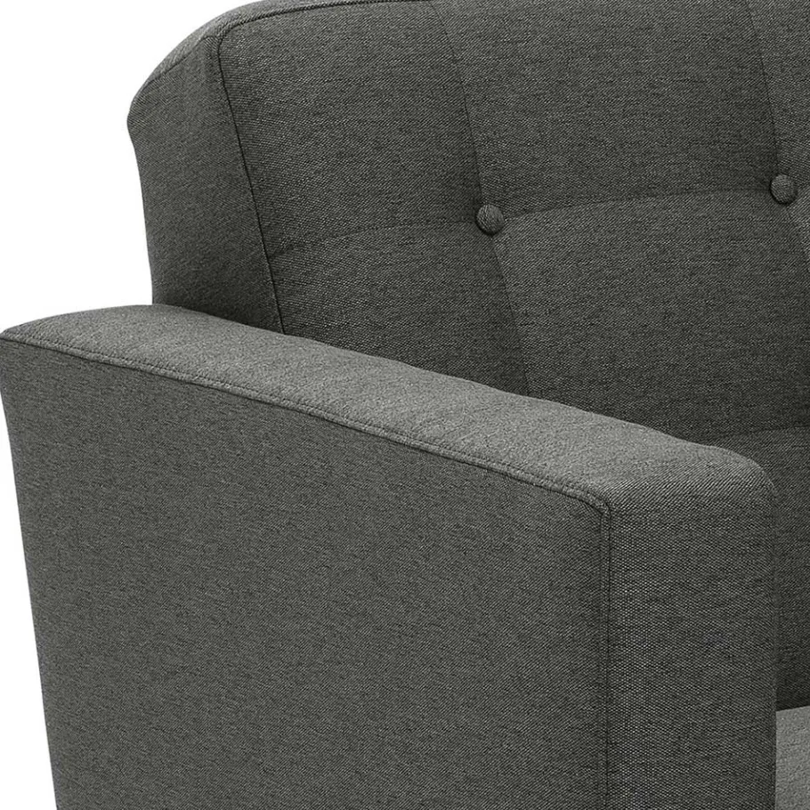 Outlet Wohnen Zweier Couch mit Federkern - Durai