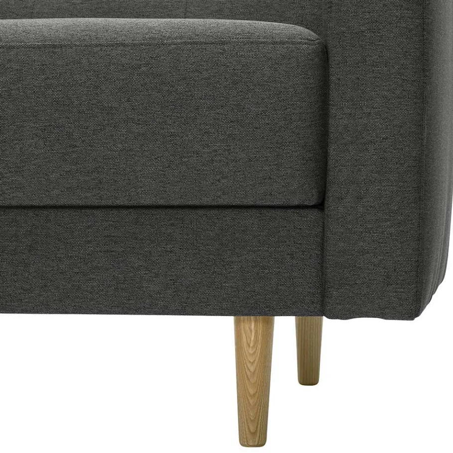 Outlet Wohnen Zweier Couch mit Federkern - Durai
