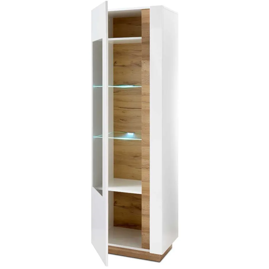 Discount Wohnen Zweifarbige Wohnzimmer Möbel Kombi - Myrda (vierteilig)