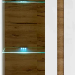 Discount Wohnen Zweifarbige Wohnzimmer Möbel Kombi - Myrda (vierteilig)