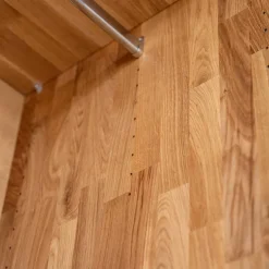 Sale Wohnen Zweifarbiger Kleiderschrank aus Eiche massiv - Agusto