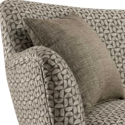 New Wohnen Zweisitzer Designsofa in Beige Braun gemustert - Regiovs