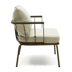 Sale Wohnen Zweisitzer Gartensofa in Braun - Ragusca