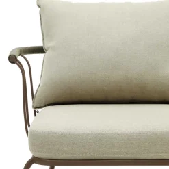 Sale Wohnen Zweisitzer Gartensofa in Braun - Ragusca