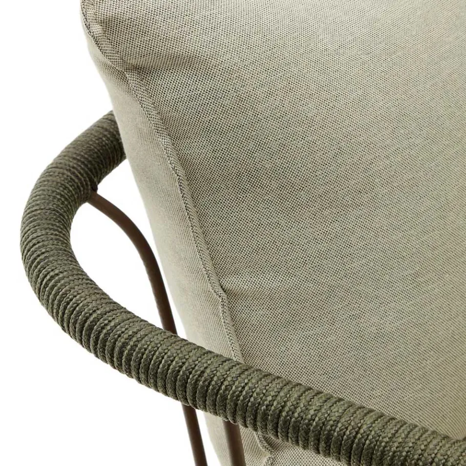 Sale Wohnen Zweisitzer Gartensofa in Braun - Ragusca