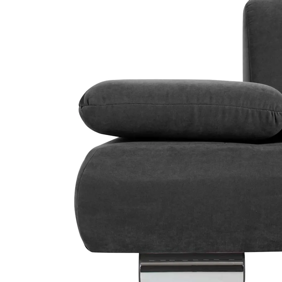 Sale Wohnen Zweisitzer Sofa aus Velours Anthrazit - Venezia