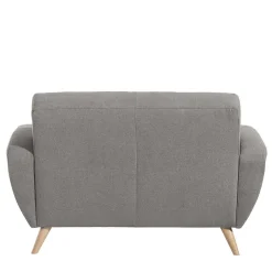 Sale Wohnen Zweisitzer Sofa in Grau Microfaser - Durencas