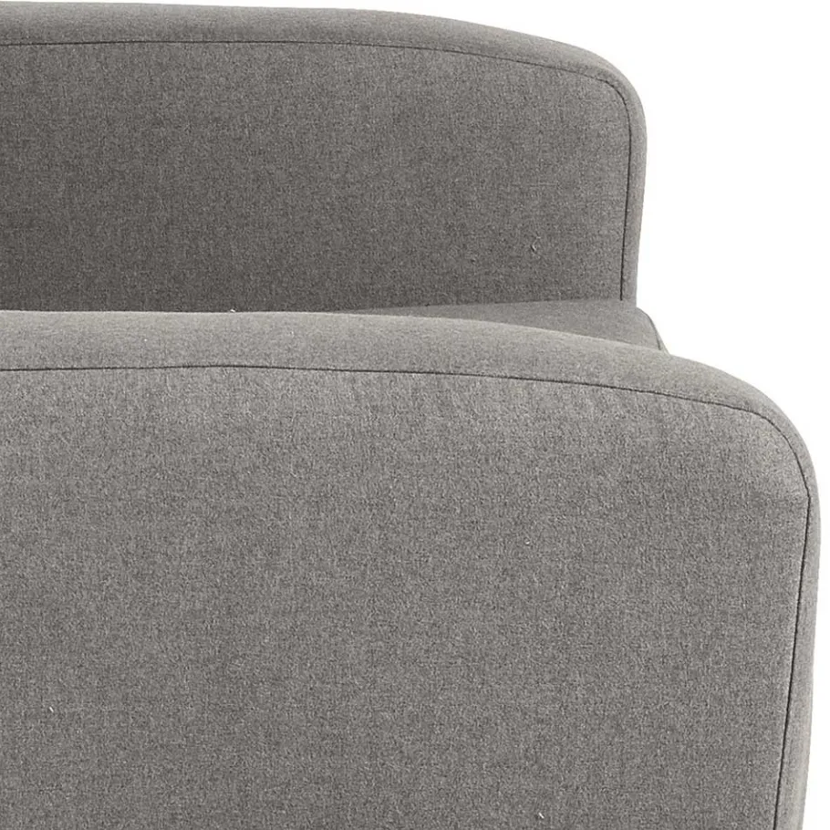 Sale Wohnen Zweisitzer Sofa in Grau Microfaser - Durencas