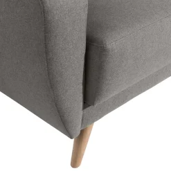 Sale Wohnen Zweisitzer Sofa in Grau Microfaser - Durencas