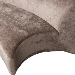 Hot Wohnen Zweisitzer Sofa in Taupe Chenille - Fridelia