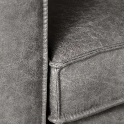 Online Wohnen Zweisitzer Wohnzimmer Sofa mit Kufen aus Metall - Comoto