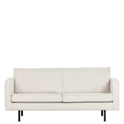 New Wohnen Zweisitzer Wohnzimmercouch in Beige Boucle - Elisa