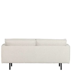 New Wohnen Zweisitzer Wohnzimmercouch in Beige Boucle - Elisa