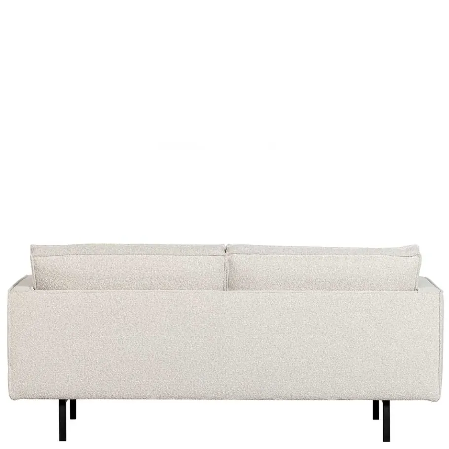 New Wohnen Zweisitzer Wohnzimmercouch in Beige Boucle - Elisa