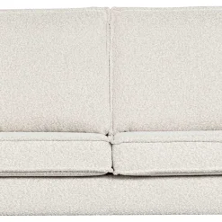 New Wohnen Zweisitzer Wohnzimmercouch in Beige Boucle - Elisa