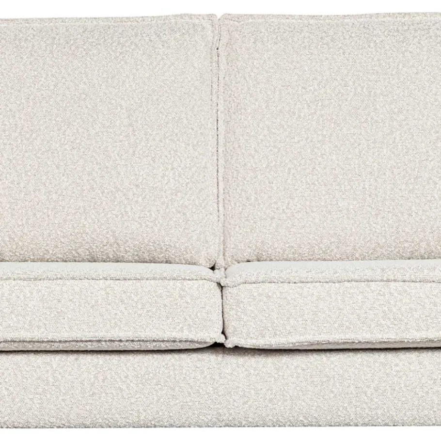 New Wohnen Zweisitzer Wohnzimmercouch in Beige Boucle - Elisa